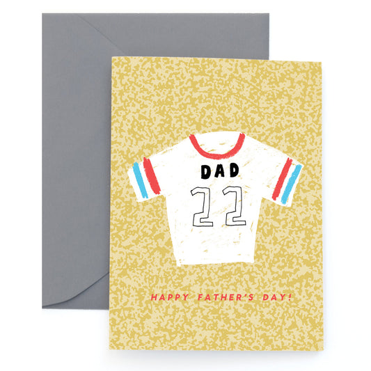 Dad's Jersey - Father's Day Card