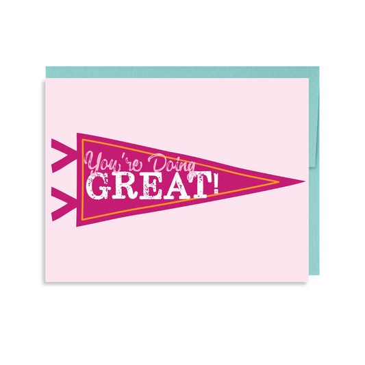 Doing Great Card - Public School Paper - S&H Co.