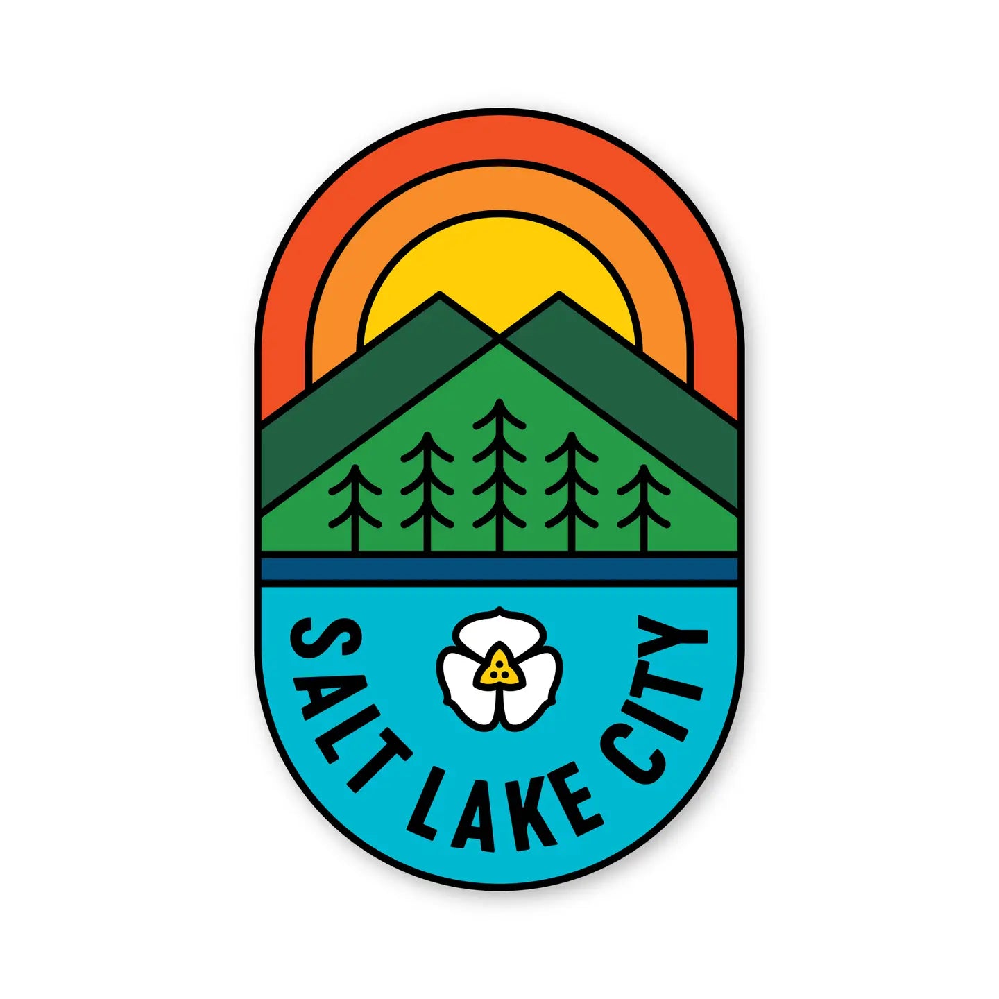 Salt Lake City Sticker - Fell
