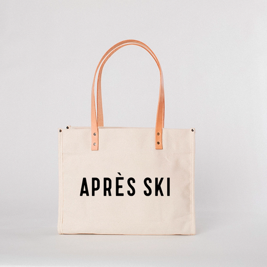 Après Ski Canvas Tote - Frolic