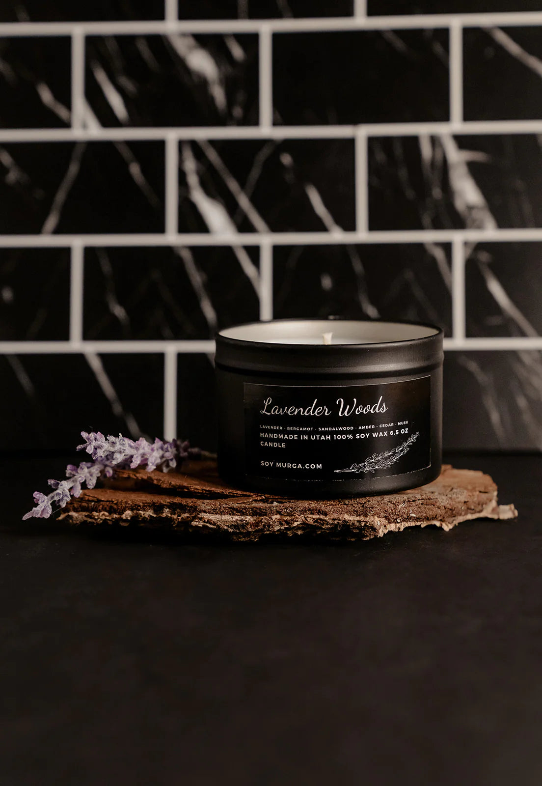 Lavender Woods Candle - Soymurga