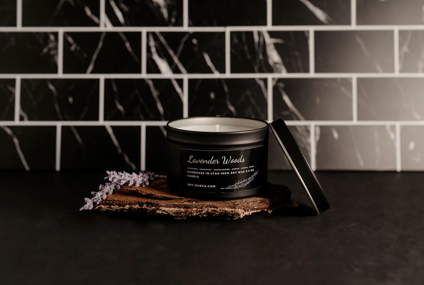 Lavender Woods Candle - Soymurga
