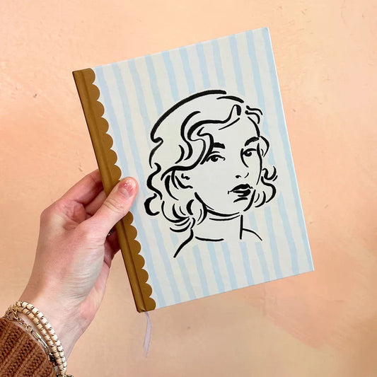 Painted Face Journal - Frolic - S&H