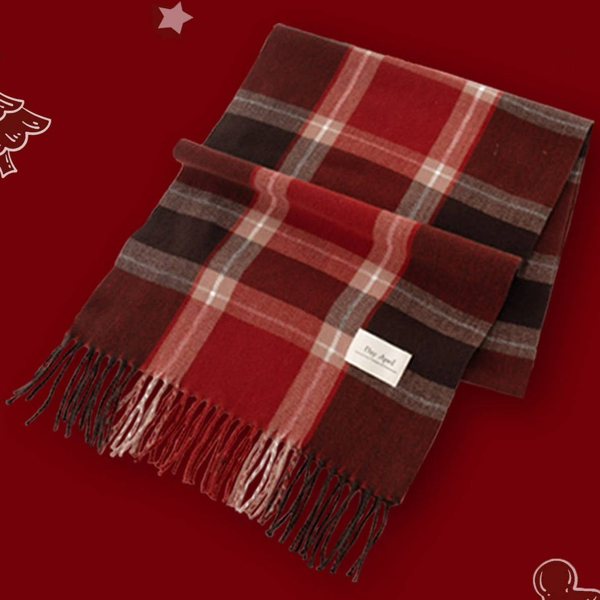 The Noel Plaid Scarf - Sweetkama - S&H