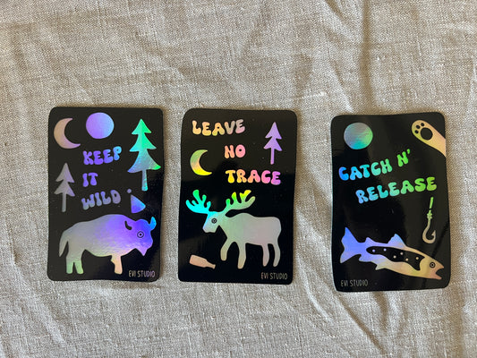 Holographic Stickers - Evi Studio