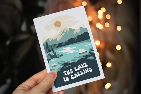 The Lake Is Calling Card