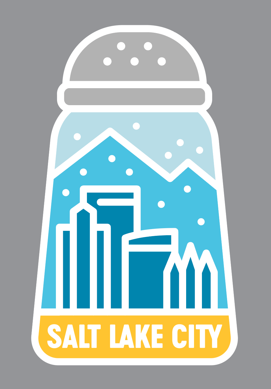 Salt Shaker Sticker - Fell