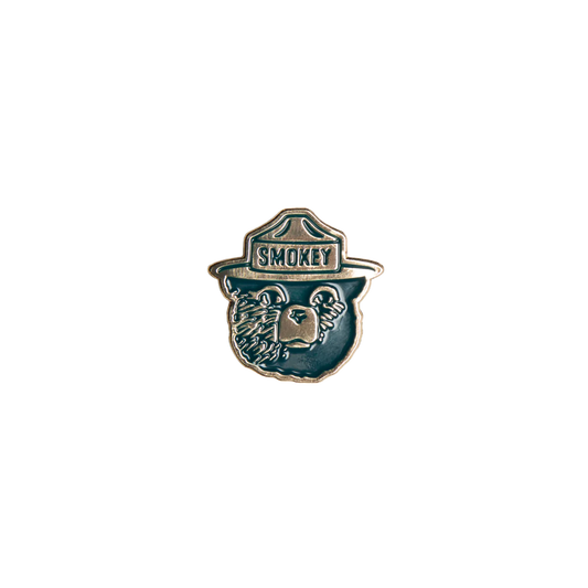 Smokey the Bear Enamel Pin - The Landmark Project