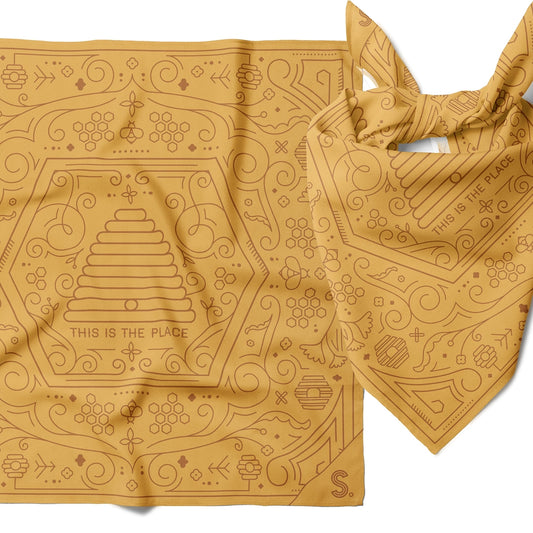 This Is the Place Utah Bandana - Gibbs Smith