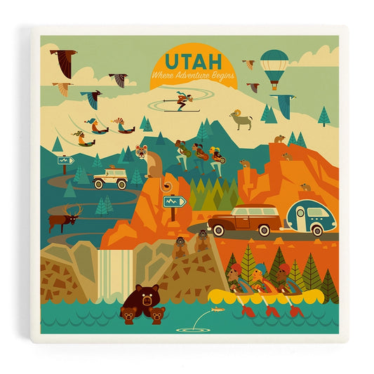 Coasters - Lantern Press - S&H