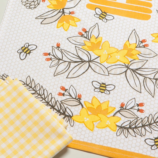 Bees Dishtowels Set of 2 - Now Designs by Dania