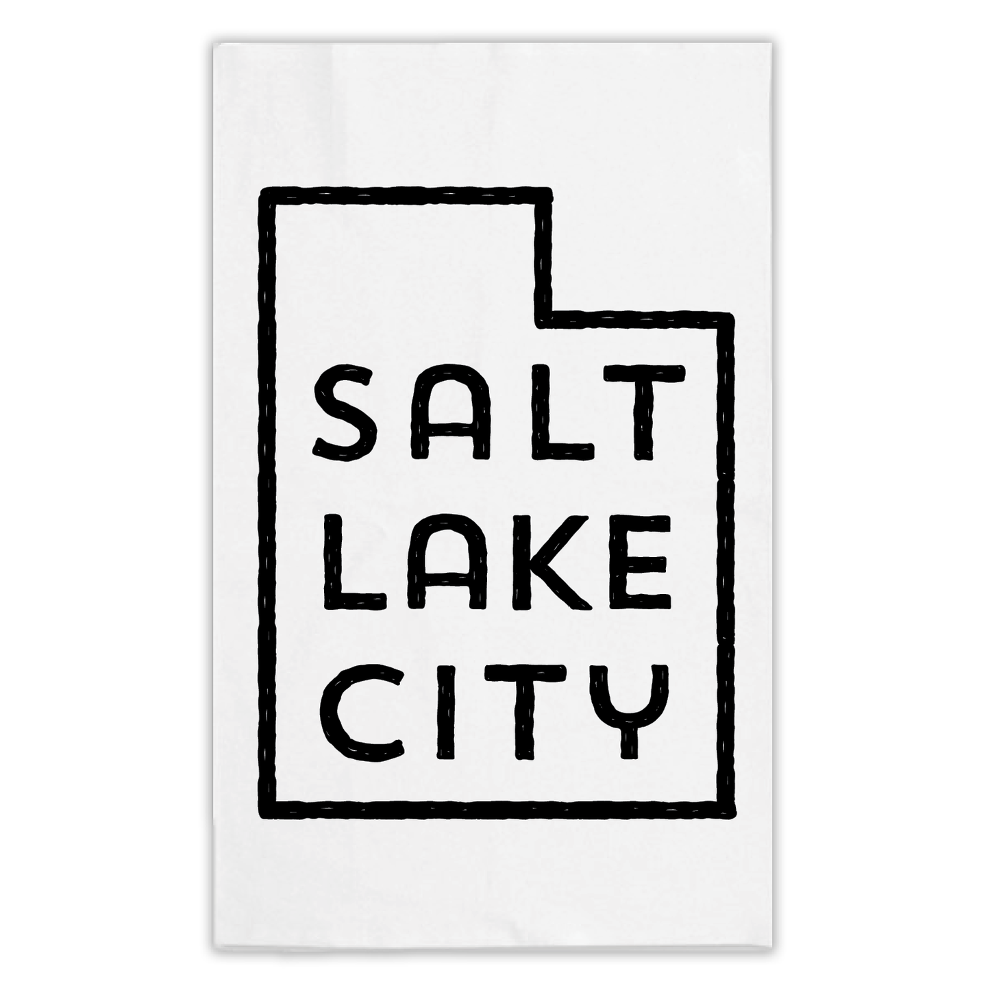 Utah Neighborhood Tea Towels - Fount Paper