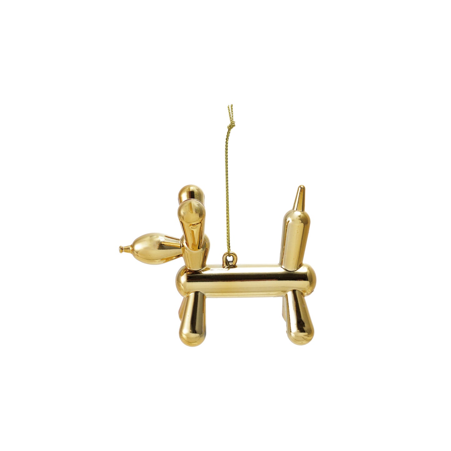 Gold Balloon Animal Ornament - Creative Co Op - S&H