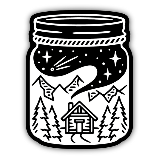 Utah - Cosmic Jar - Sticker