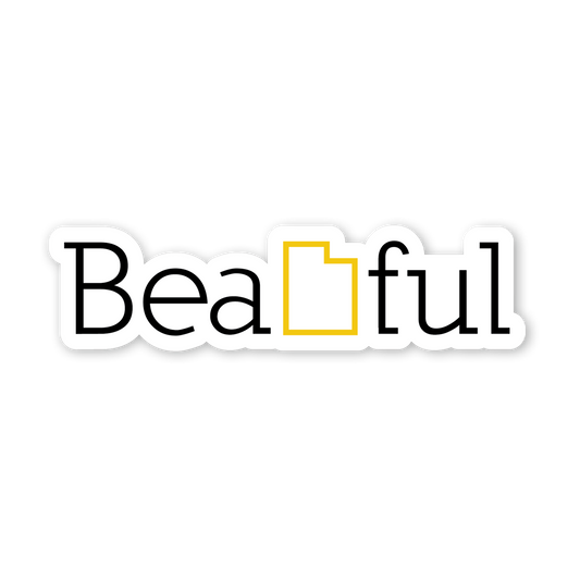 BeaUTAHful Sticker - 5 Colors Available