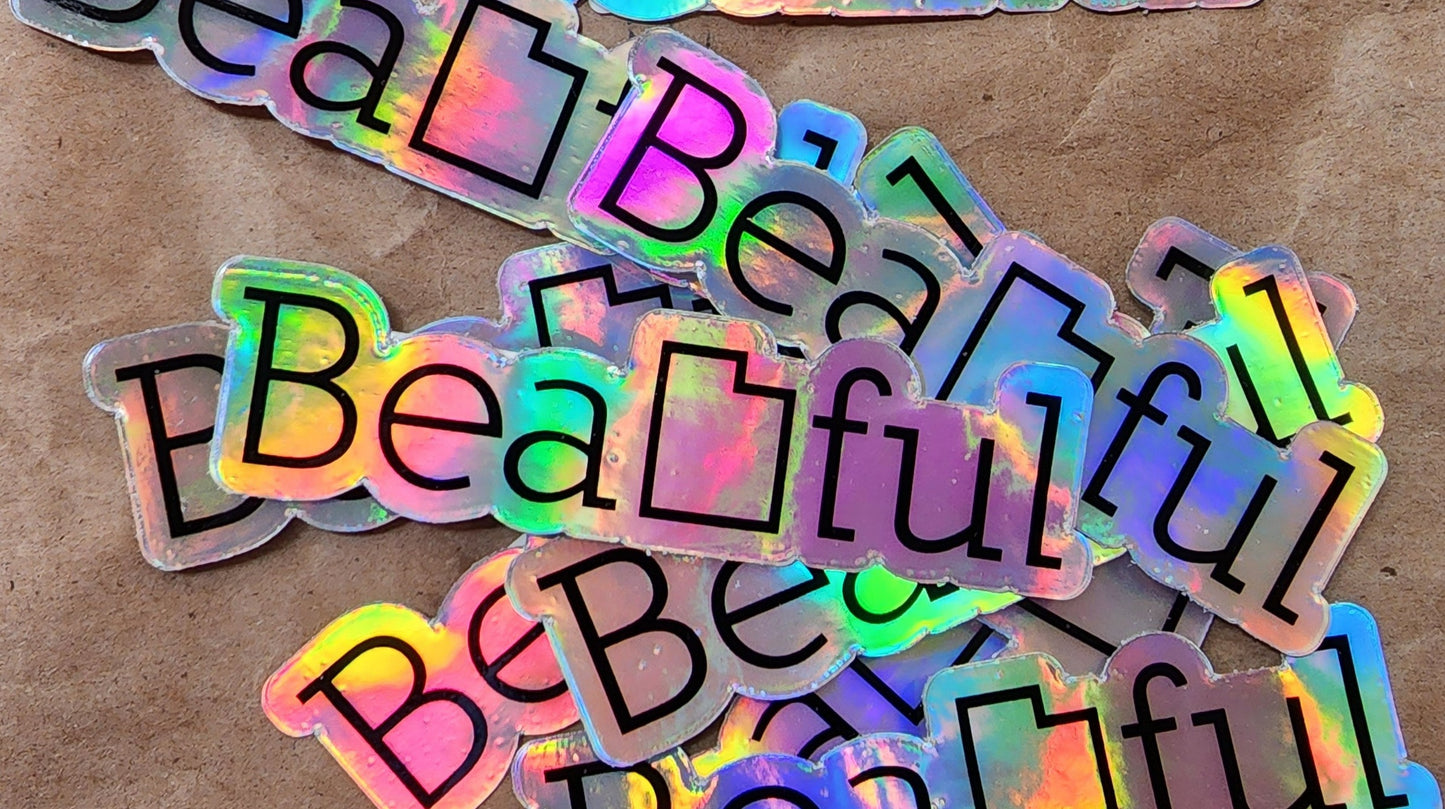 BeaUTAHful Sticker - 5 Colors Available
