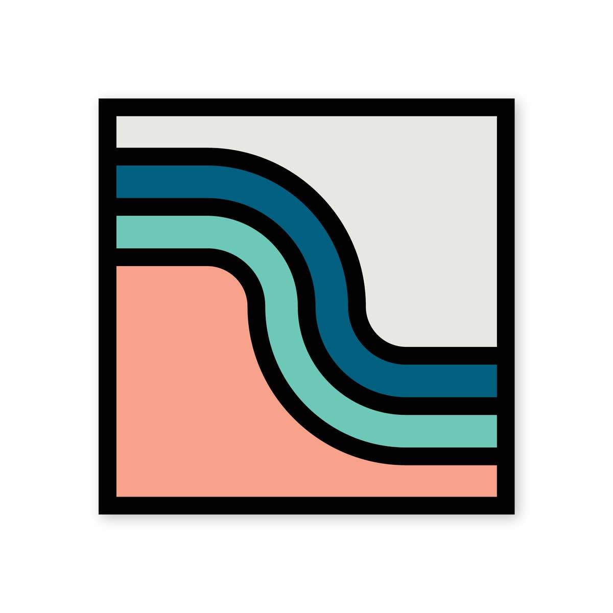 River Vista Sticker - Fell