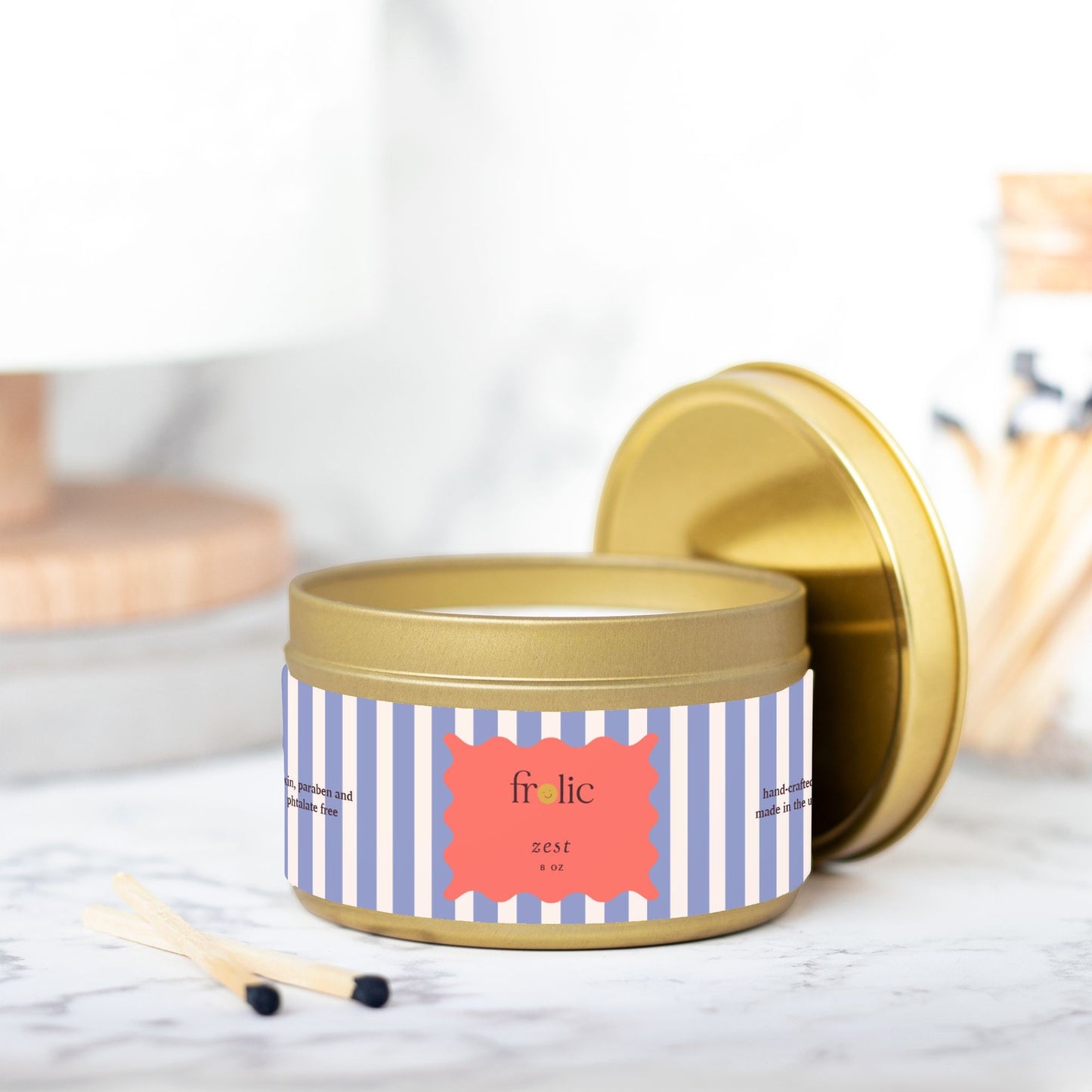 Zest 8oz Lemon Candle