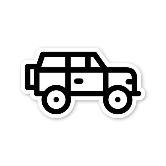 Jeep Sticker - Fell - S&H