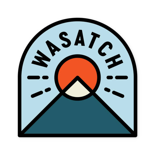 Wasatch Sticker - Fell - S&H