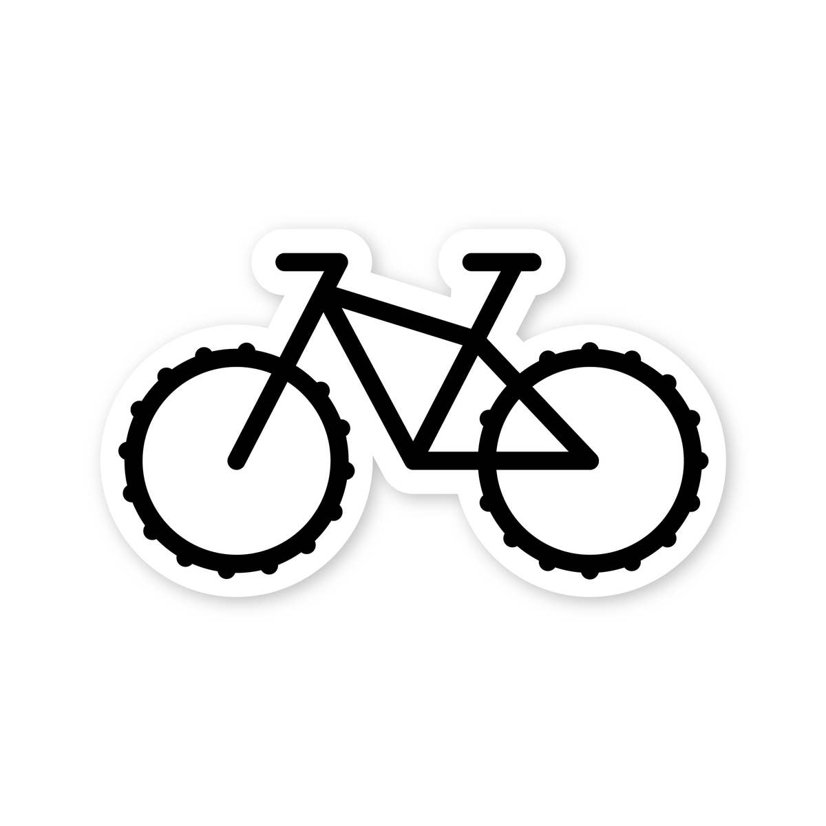 Mountain Bike Sticker - Fell