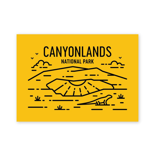 Canyonlands National Park Postcard - Fell