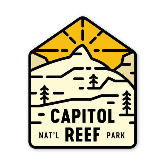 Capitol Reef National Park Sticker - Fell - S&H
