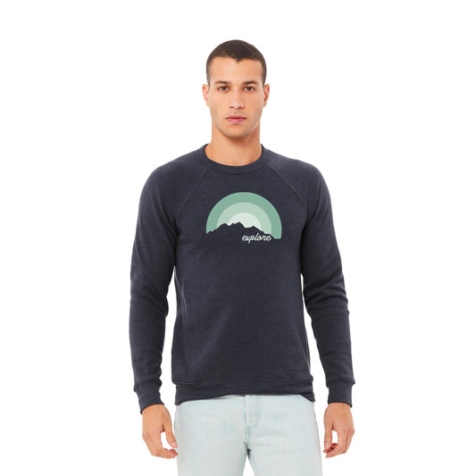Explore Navy Unisex Sweatshirt