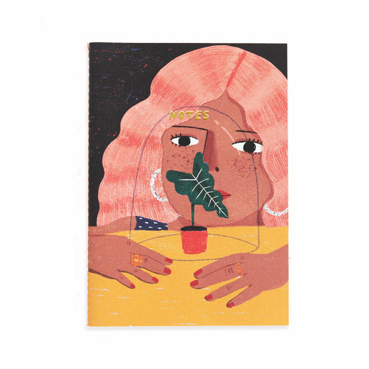 Alocasia - Canvas Notebook