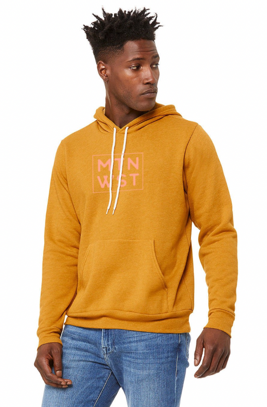 MTN WST Mustard Unisex Hoodie