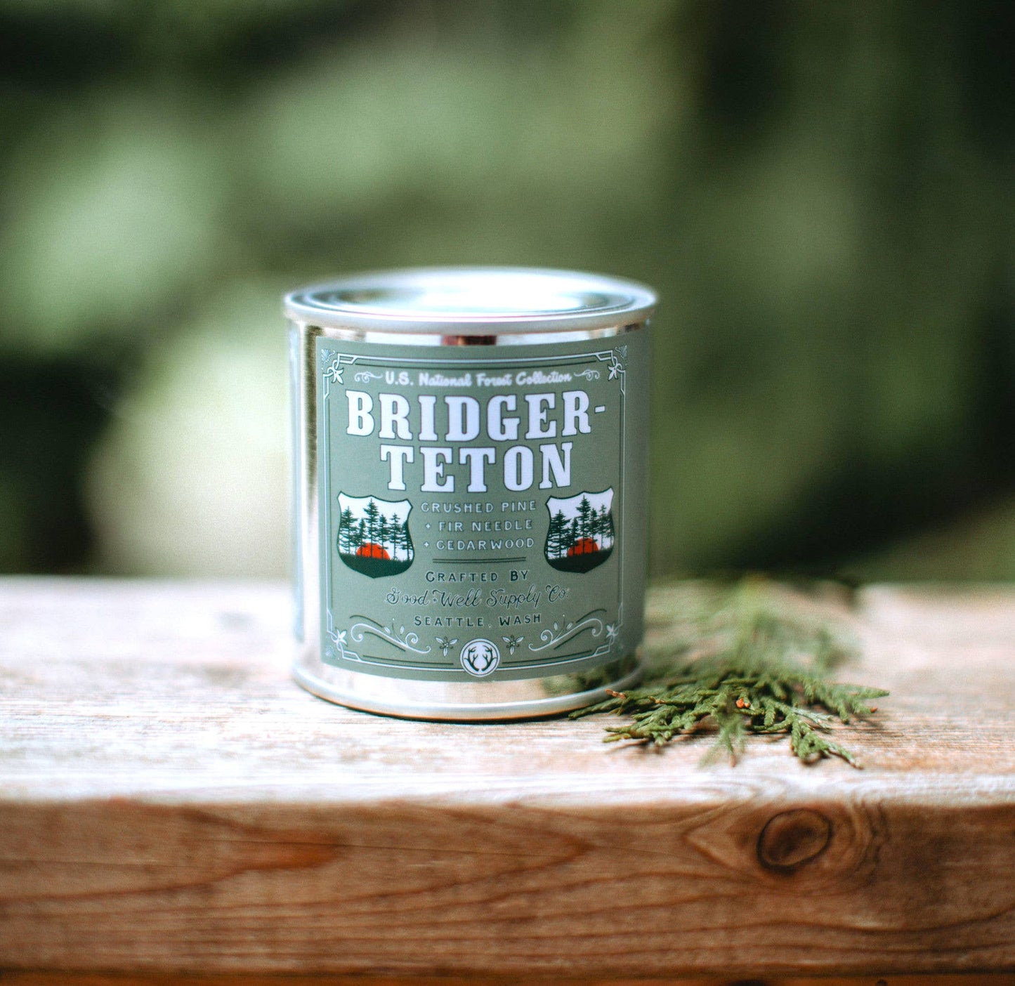 National Forest Candle Bridger-Teton - Good & Well