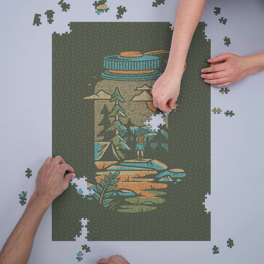 1000 Piece Puzzle Water bottle