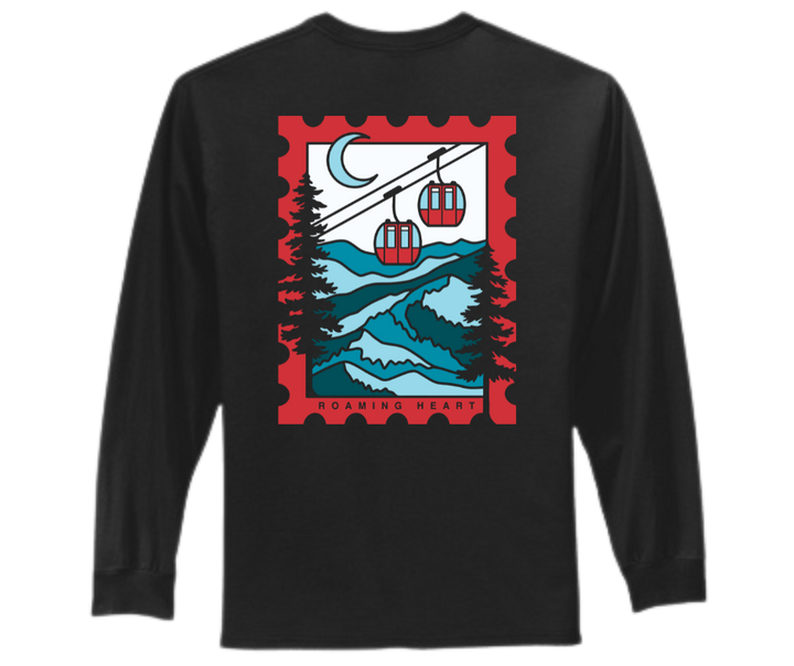 SNOWY SKI LIFT | DAILY LONG SLEEVE - Roaming Heart - S&H