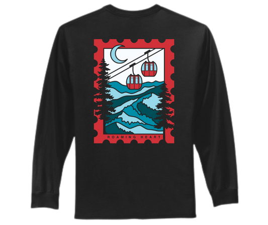 SNOWY SKI LIFT | DAILY LONG SLEEVE - Roaming Heart - S&H