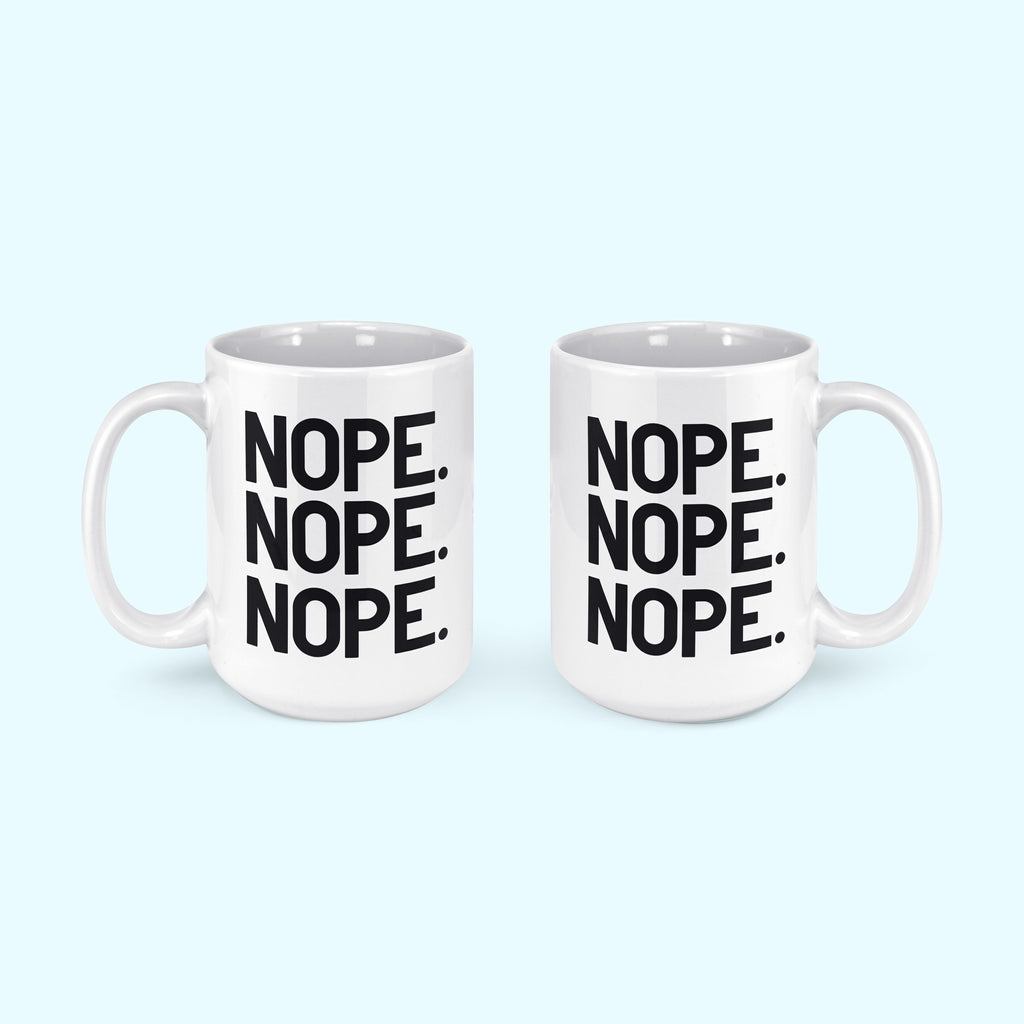 Nope Mug - Public School Paper Co.