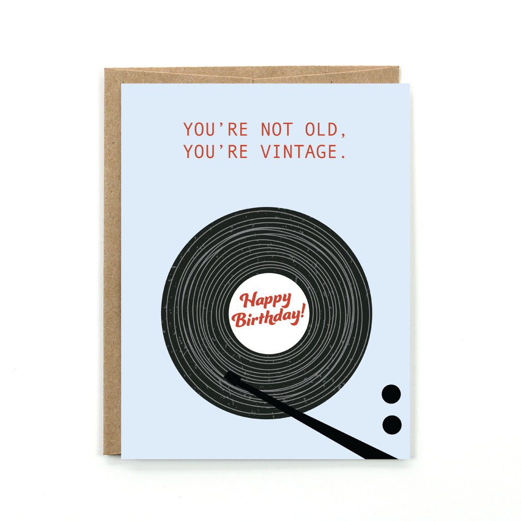 Not Old, VinTag - S&He Card - Public School Paper - S&H Co.