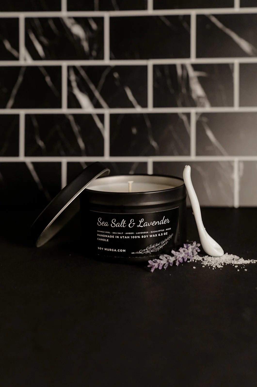 Sea Salt & Lavender - Candle