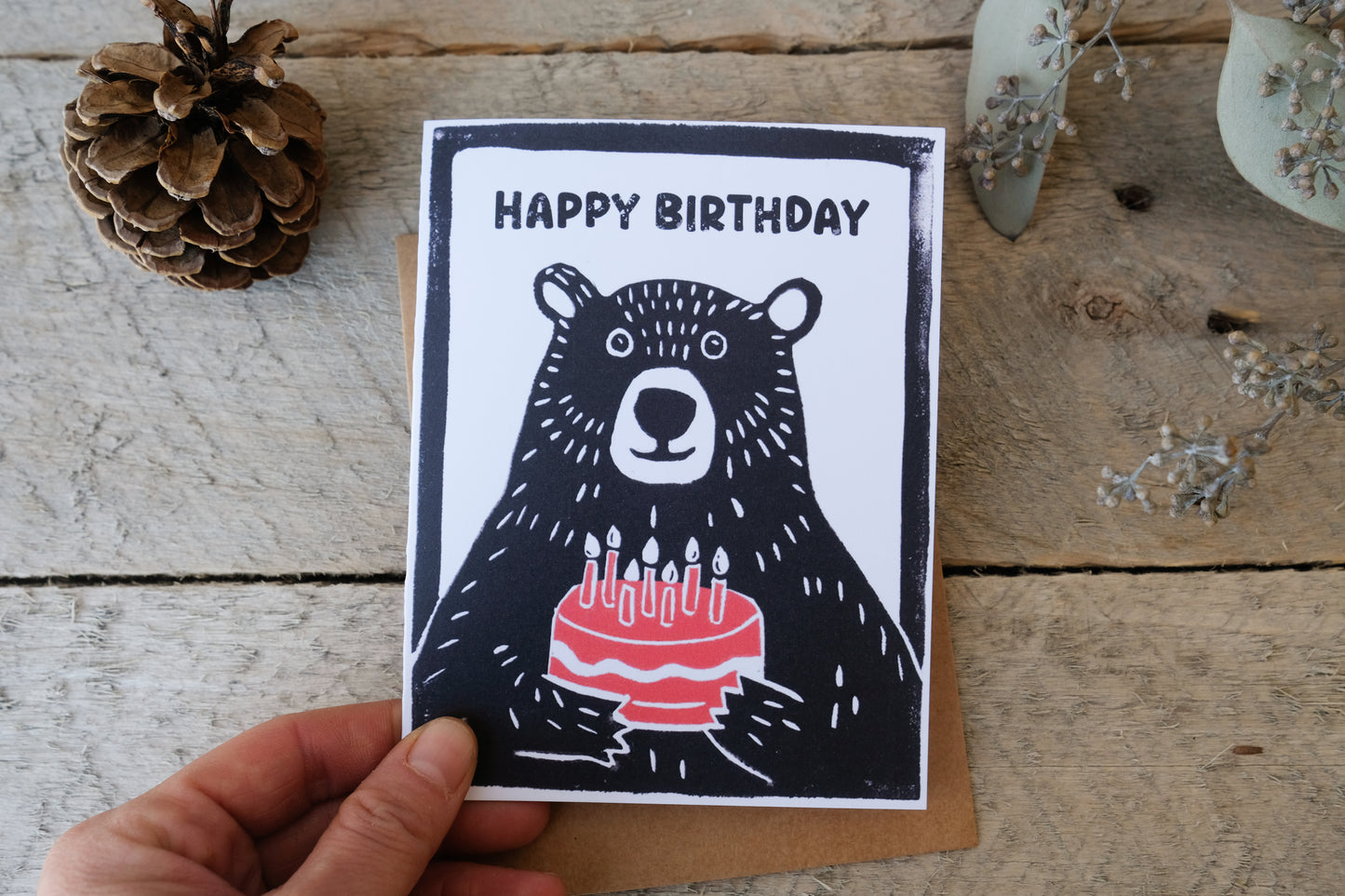 Birthday Bear Card