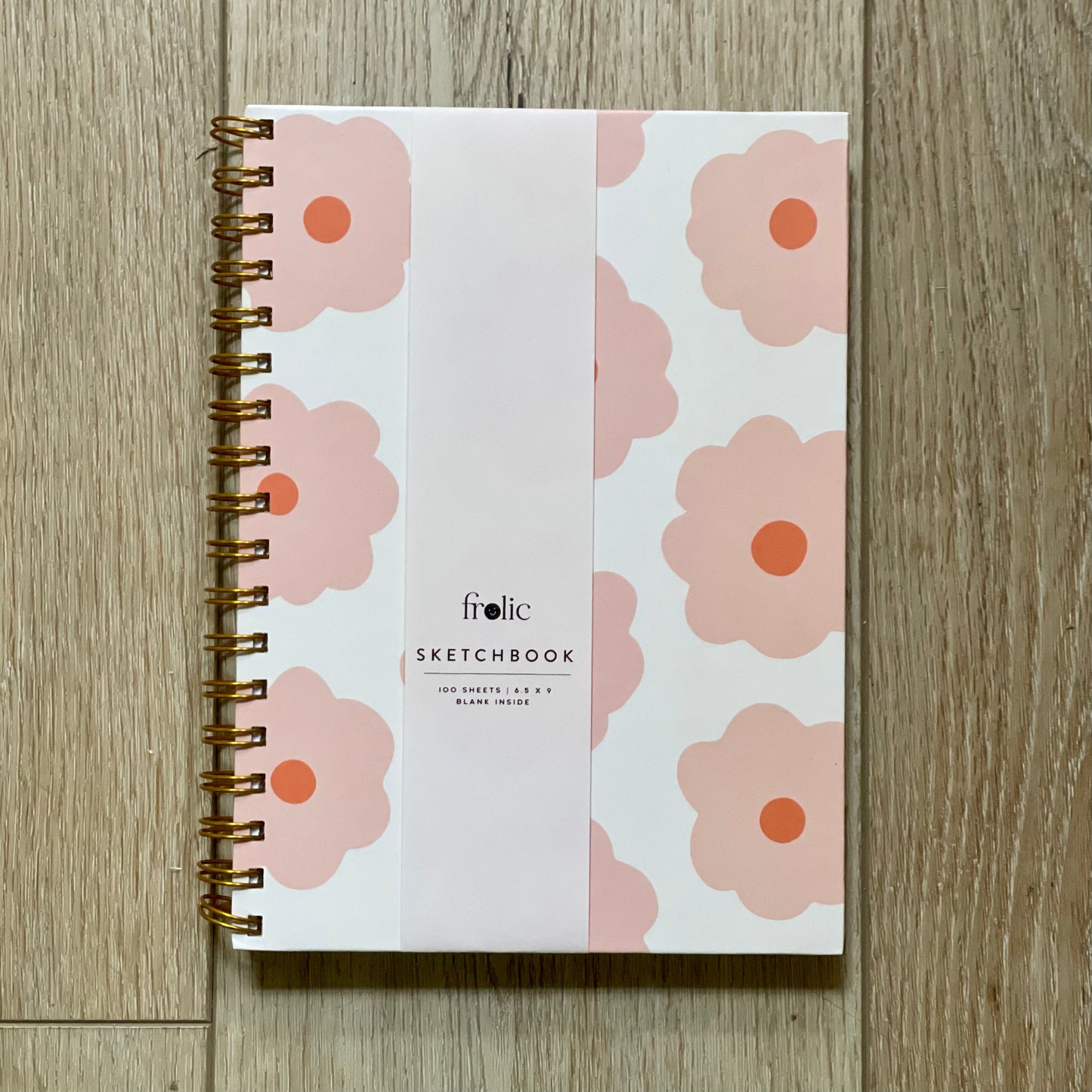 Pink Floral Sketchbook - Frolic - S&H
