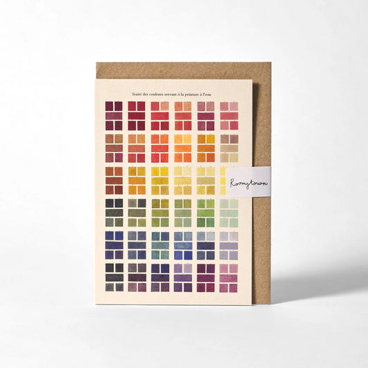 Greeting Card - Watercolor Swatches