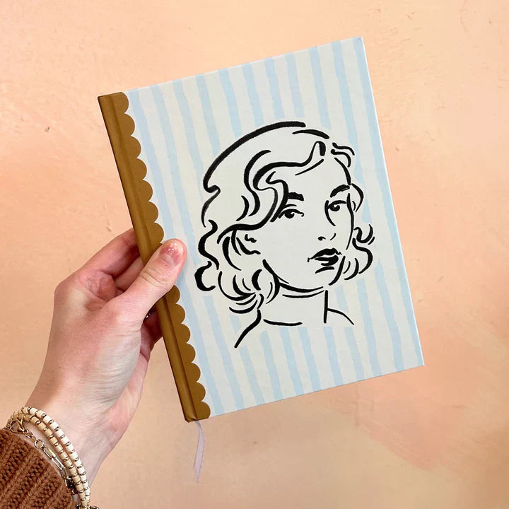 Painted Face Journal - Frolic - S&H