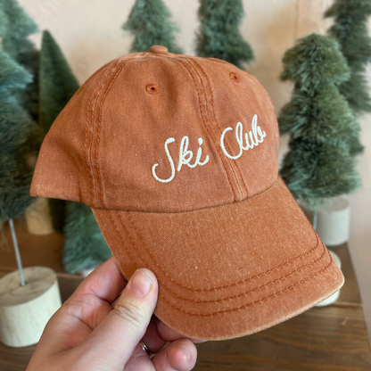 Ski Club Dad Hat