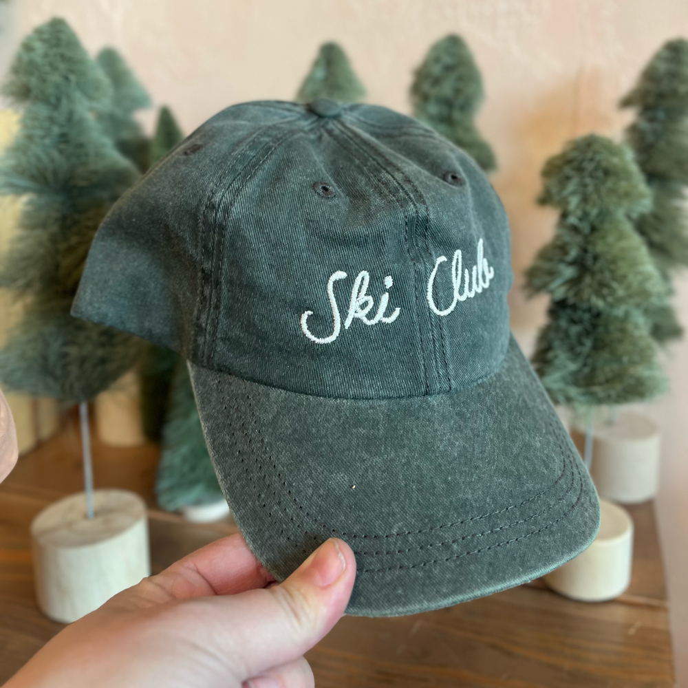 Ski Club Dad Hat