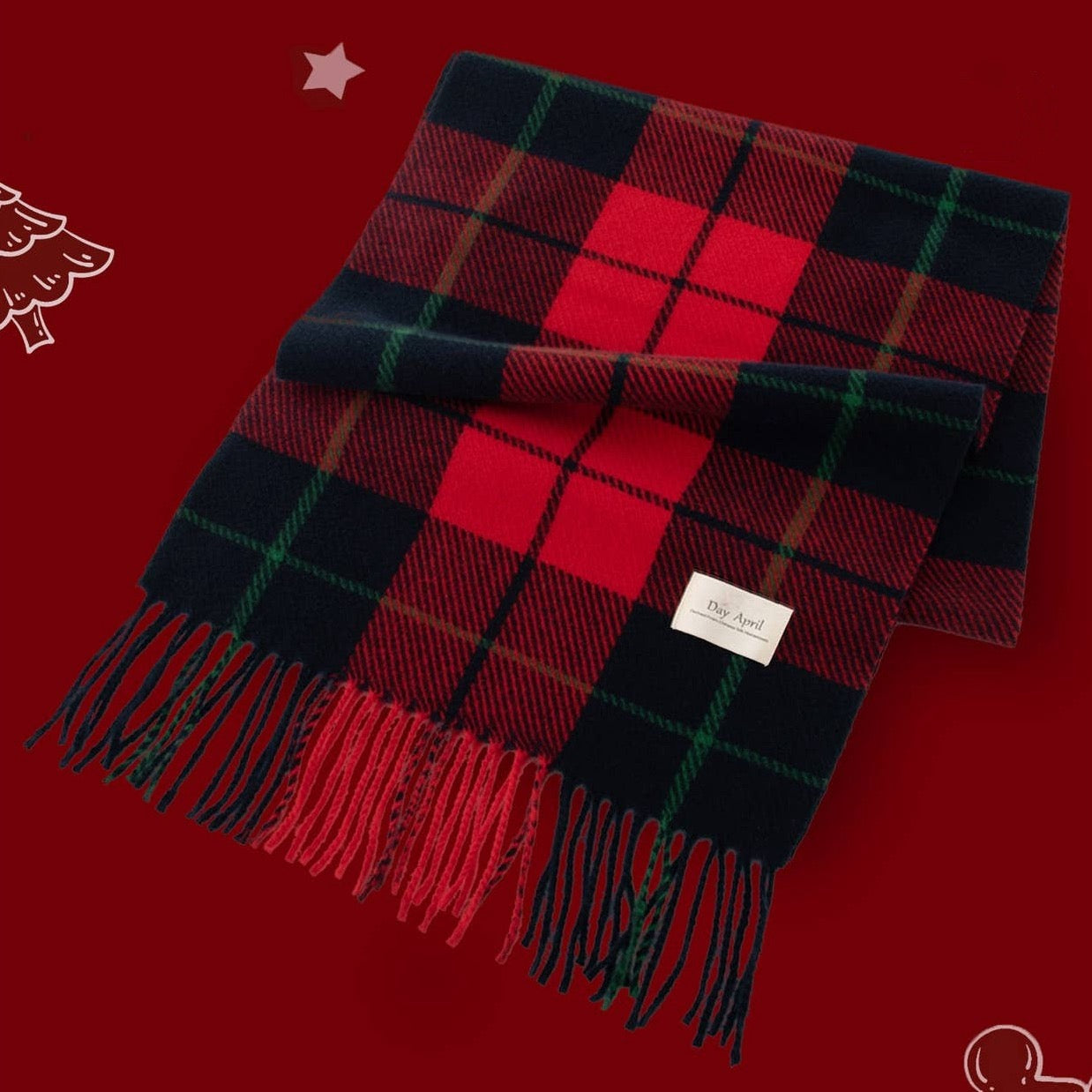 The Highland Holiday Scarf - Sweetkama - S&H