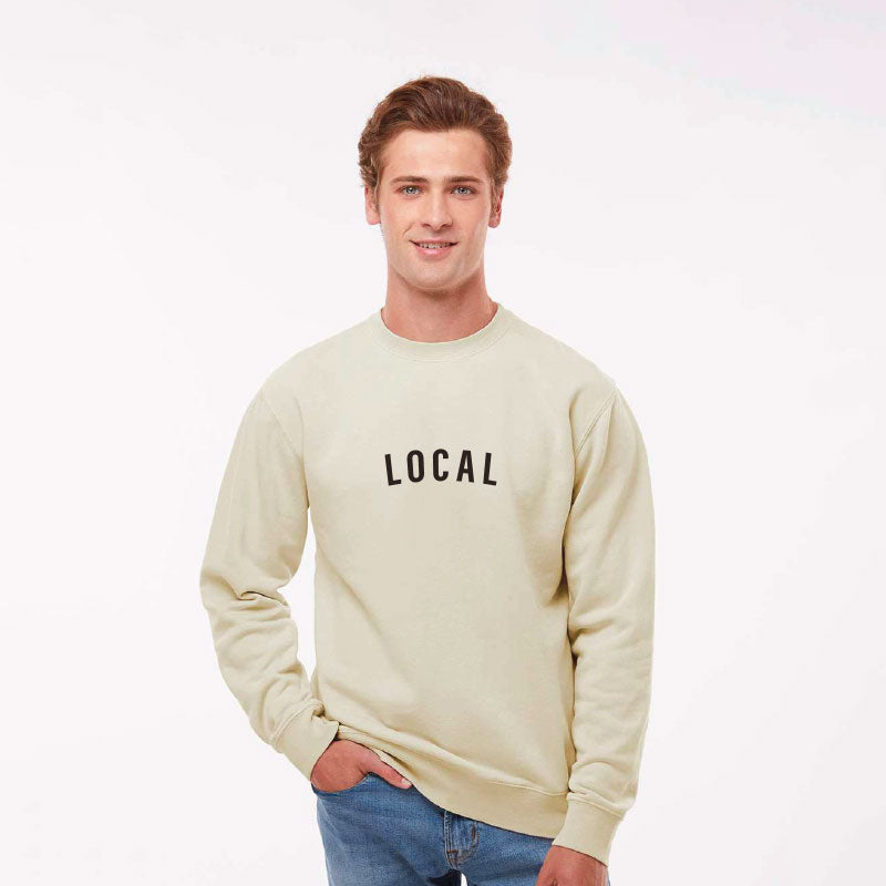 Local Love Crew Sweatshirt Ivory