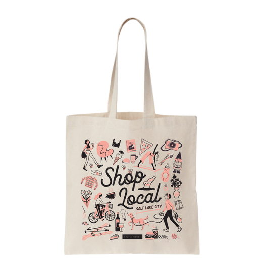 Shop Local SLC Canvas Tote