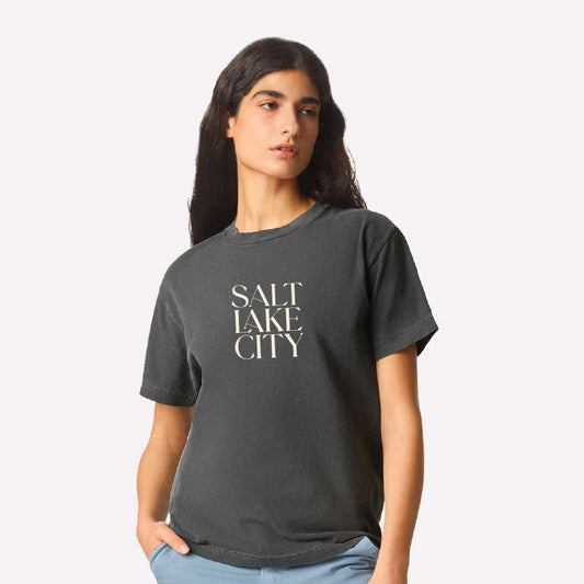 Salt Lake City Stack Tee