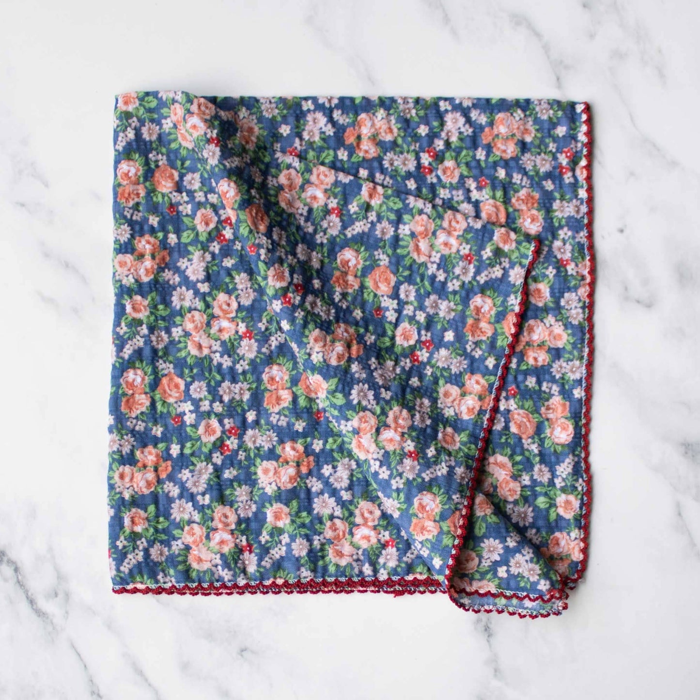 Rose Garden Cotton Scarf - 2 Colors - Tiepology
