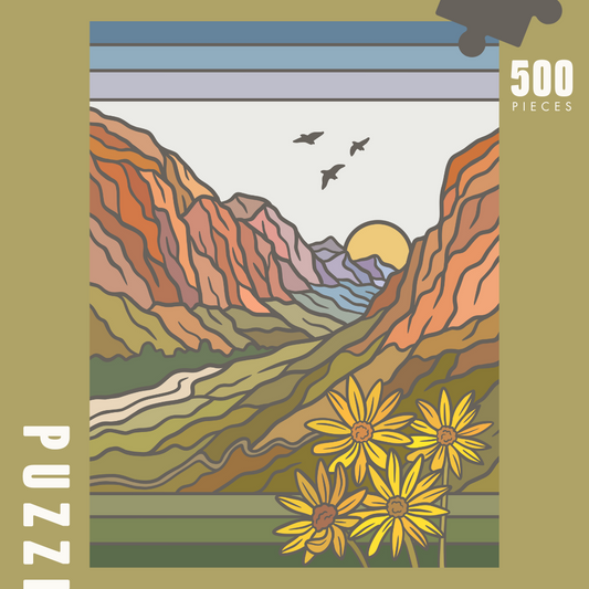 Zion National Park | 500 Piece Puzzle - Roaming Heart - S&H