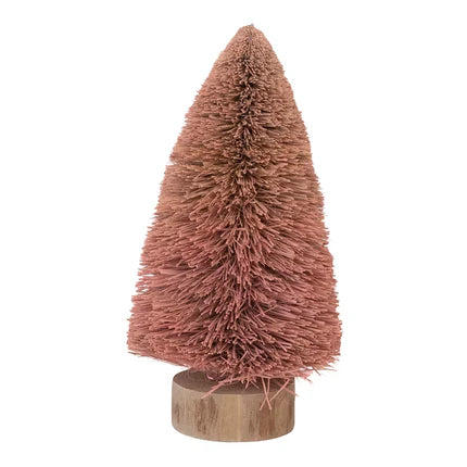Bottle Brush Tree with Wood Base - Pink Ombre - 3 Sizes - Cody Foster - S&H